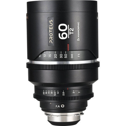 Laowa Proteus Flex 60mm T2 2X Anamorphic Lens (PL/EF Mount, Metres)