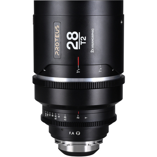 Laowa Proteus Flex 28mm T2 2X Anamorphic Lens (PL/EF Mount, Metres)