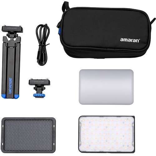 amaran Ace 25x Bi-Color LED Light Panel All-in-One Creator Kit (Charcoal)
