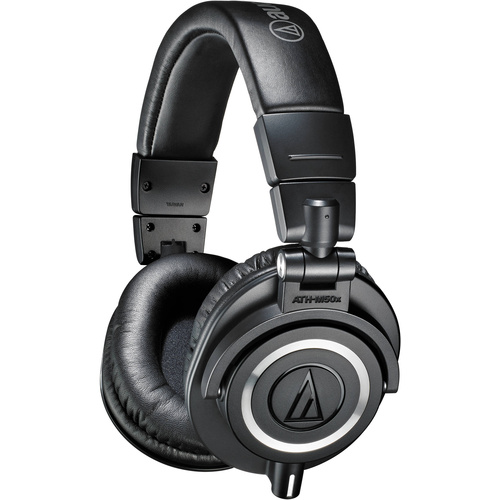 Audio Technica ATH-M50X Headphones (Black)