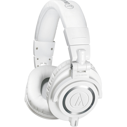Audio Technica ATH-M50X Headphones (White)