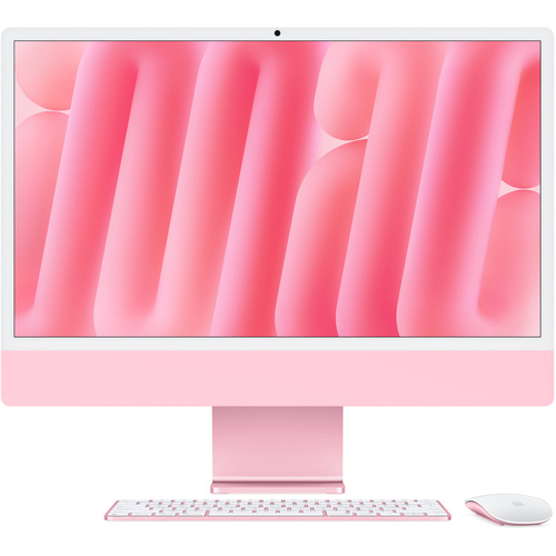 Apple 24" iMac (M4 10-Core, 16GB RAM, 512GB, Pink)