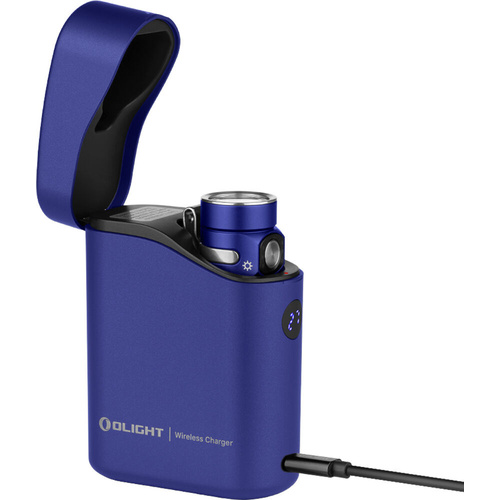 Olight Baton 4 Premium Edition LED Flashlight (Regal Blue)