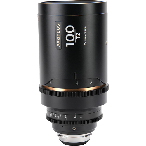 Laowa Proteus 2x Anamorphic 100mm T2 Lens (PL/EF, Feet, Amber Flare)