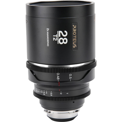 Laowa Proteus 2x Anamorphic 28mm T2 Lens (PL/EF, Feet, Silver Flare)