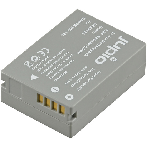 Jupio NB-10L Lithium-Ion Battery Pack (7.2V, 920mAh)