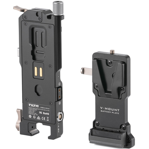 Tilta Power Passthrough Plate Kit for DJI RS 4 (V-Mount)