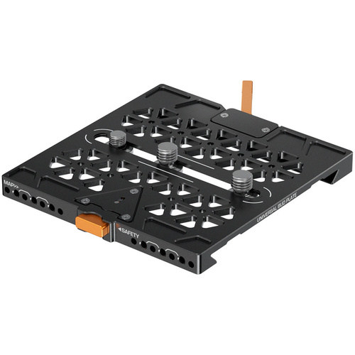 Bright Tangerine Universal BUD Plate