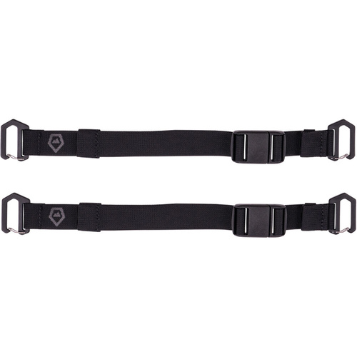 WANDRD Premium Accessory Straps (Pair, Black)
