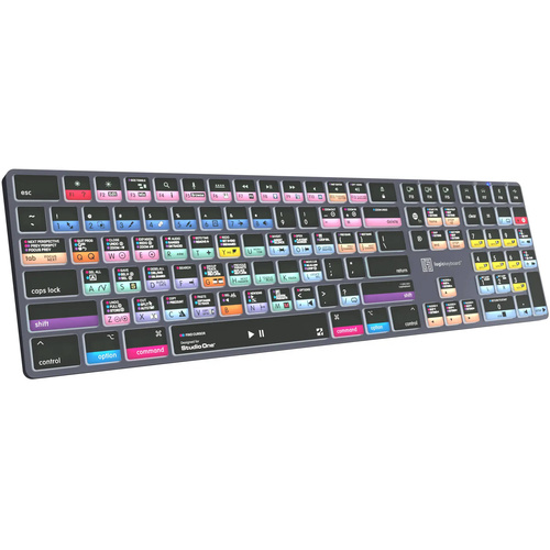 Logickeyboard TITAN PreSonus Studio One Wireless Keyboard for Mac