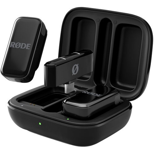 RODE Wireless Micro Ultra-Compact Wireless Microphone (USB-C, Black)