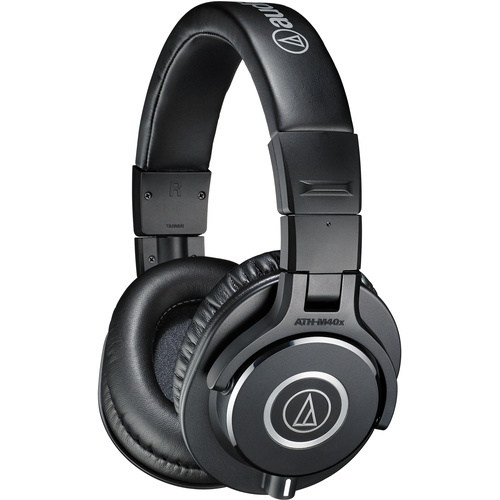 Audio Technica ATH-M40x Headphones (Black)