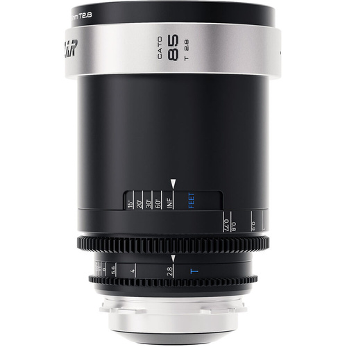 Blazar CATO 85mm T2.0 Full Frame 2x Anamorphic Lens (ARRI PL, Silver Flare)