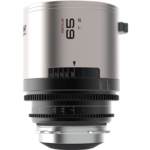 Blazar Remus 65mm T2.0 Full-Frame 1.5x Anamorphic Lens (ARRI PL, Silver Flare)