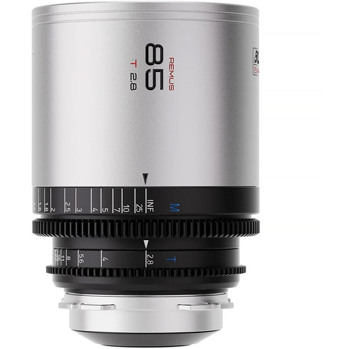 Blazar Remus 85mm T2.8 Full-Frame 1.5x Anamorphic Lens (ARRI PL, Silver Flare)