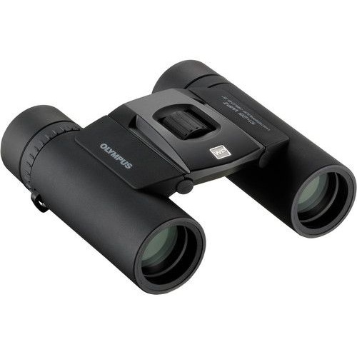 OM System 10x25 WP II Waterproof Binoculars (Black)
