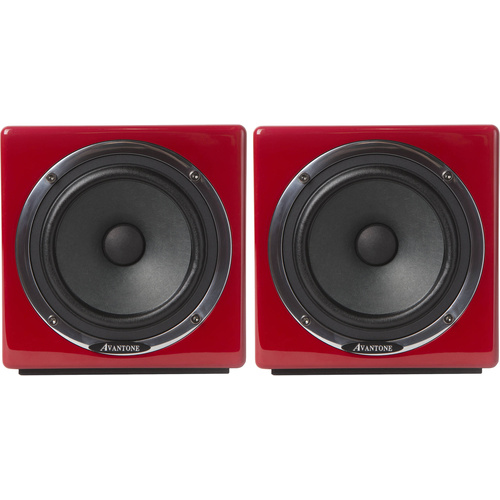 Avantone Pro Active MixCube Powered Full-Range Mini Reference Monitors (Pair, Red)