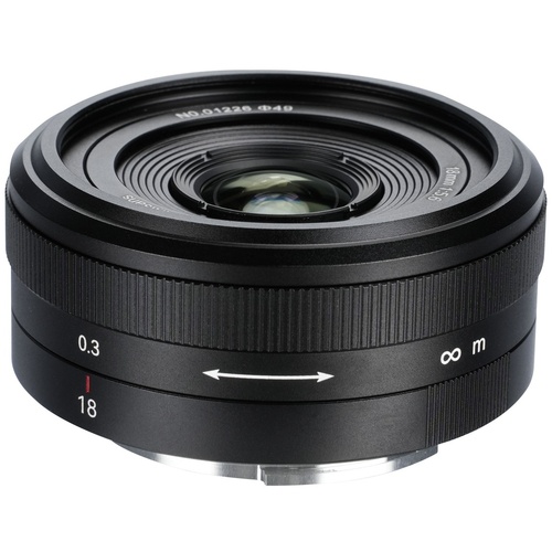 7Artisans 18mm f/5.6 Lens (Sony E)