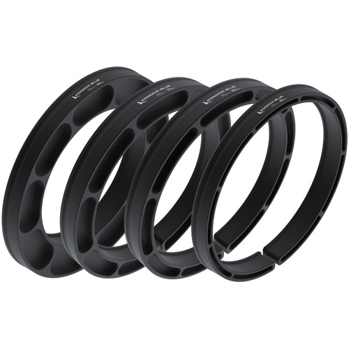 Kondor Blue Cine Lens Clamp-On Adapter Ring Set for Matte Box