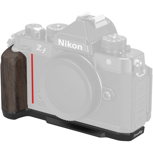 SmallRig 4801 L-Shape Mount Plate with Wooden Handle for Nikon Zf