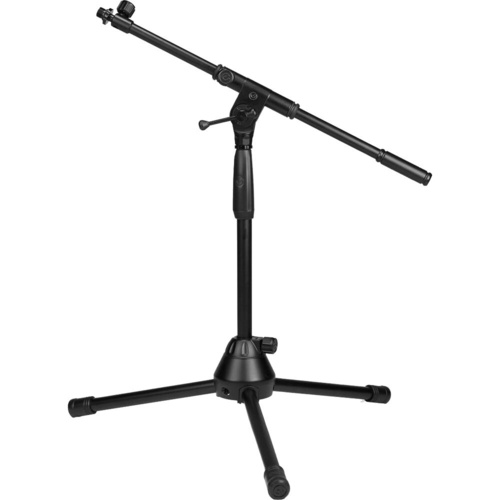 Gravity Touring Series Short Tripod Mic Stand with Two-Point Telescopic Boom