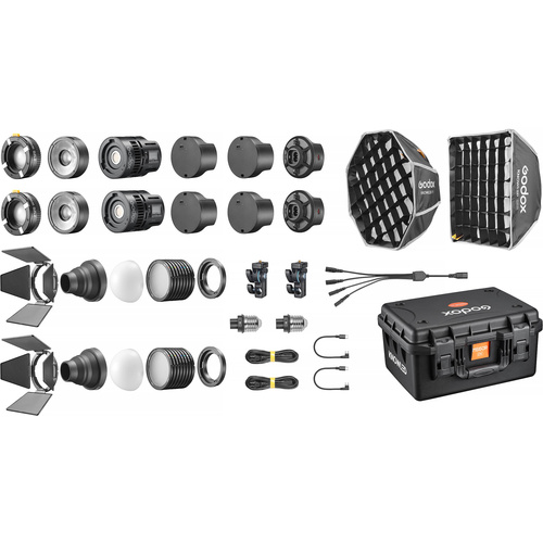 Godox KNOWLED MS60R RGB LED Light (2-Light Kit)
