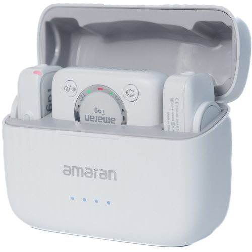 amaran Tag Dual Wireless Microphone System (Lightning, Cream White)
