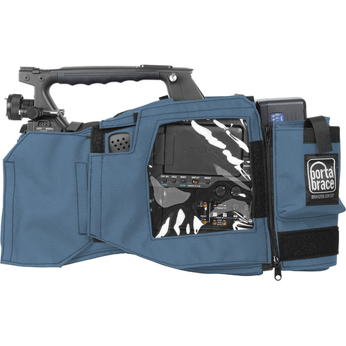 PortaBrace Shoulder Case for Sony PXW-Z750 (Blue)