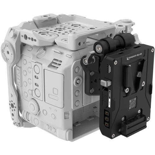 Kondor Blue V Mount Battery Plate Kit for Canon C400 (Raven Black)