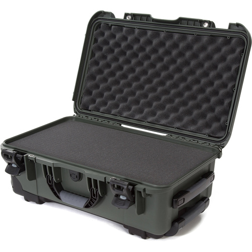 Nanuk 935 Wheeled Hard Case (Olive, With Foam, 28.5L)