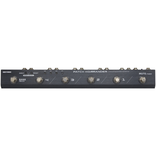 Hotone Patch Kommander 4 Channel Programmable Loop Switcher