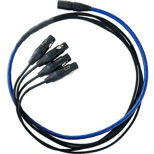 SoundTools SuperCAT Sound Tails 4-Channel etherCON to 5-Pin DMX Female Breakout Snake