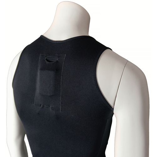 Ursa Straps Vestie for Lavalier Microphones (Medium, Black)