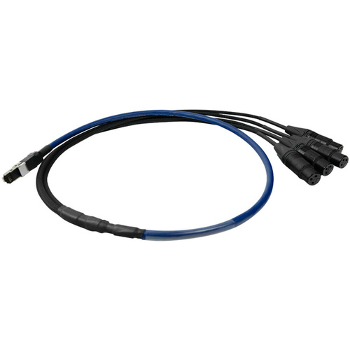 SoundTools SuperCAT Sound Tails Male RJ45 to Four Female XLR Breakout Cable (1.3m)