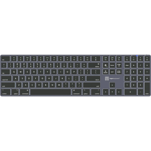 Logickeyboard TITAN Wireless Backlit Keyboard for Mac