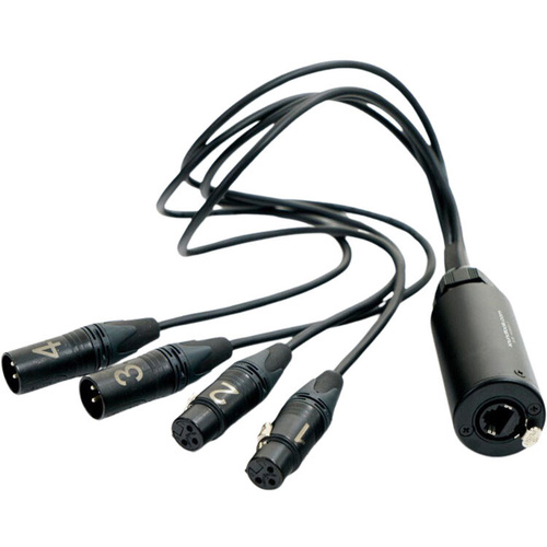 SoundTools CAT Tails Send/Receive Analog Audio over Cat/Ethernet Breakout Snake (60cm)