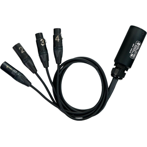 SoundTools CAT Tails Receive/Send Analog Audio over Cat/Ethernet Breakout Snake (60cm)