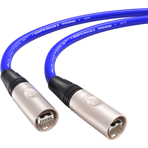 SoundTools SuperCAT Sound EtherCON Cable (7.5m, Blue)