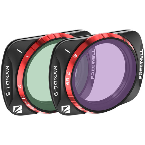 Freewell Mist VND Filters for DJI Osmo Pocket 3/4 (2-Pack)