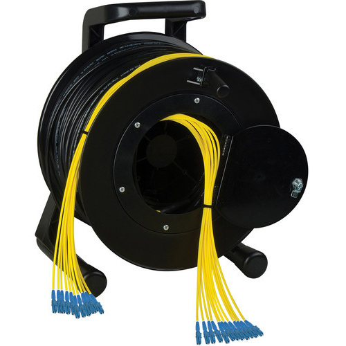 Camplex 12-Channel LC Single-Mode Fiber Tactical Reel (656')