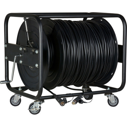 Camplex LEMO FUW-PUW-M Broadcast SMPTE 304M Fiber Cable on JackReel XL1 (328')