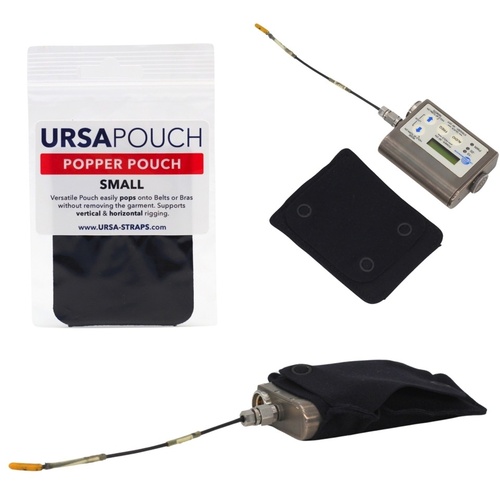 Ursa Popper Pouch (Small, Black)