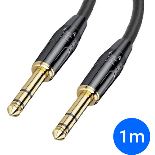 Titan Balanced Cable 1/4" TRS Male to Male Cable (1m)