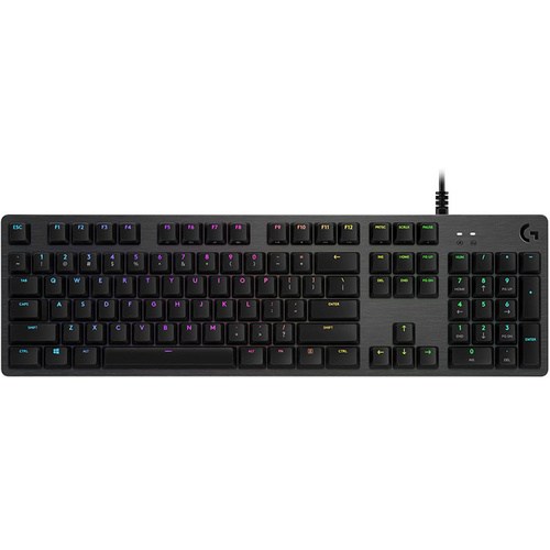 Logitech G512 Carbon RGB Tactile Mechanical Gaming Keyboard (Brown Switch)