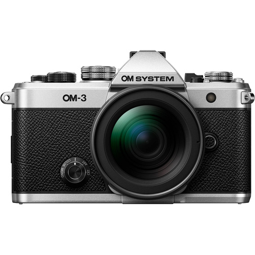 OM System OM-3 Mirrorless Camera with 12-45mm f/4 Lens Kit
