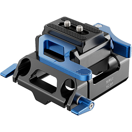 Sirui Universal Quick Release Baseplate with Dual 15mm Rod Clamp