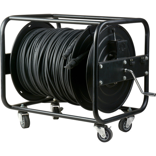 Camplex 7.8mm Bend Insensitive SMPTE 311M Fiber Cable on JACKREEL-XL1 Reel (1000')