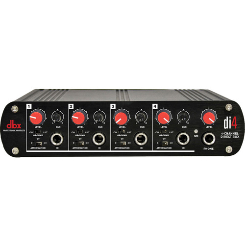 DBX DI4 4-Channel Active Direct Box and Line Mixer