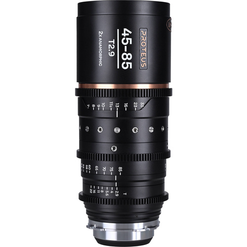 Laowa Proteus 45-85mm T2.9 2x S35 Anamorphic Zoom (ARRI PL, Feet, Amber Flare)