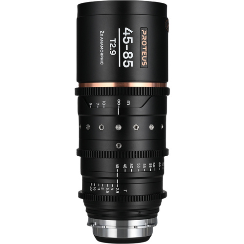 Laowa Proteus 45-85mm T2.9 2x S35 Anamorphic Zoom (ARRI PL, Meters, Amber Flare)